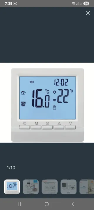 Termostato Digital Programable