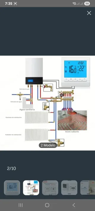 Termostato Digital Programable