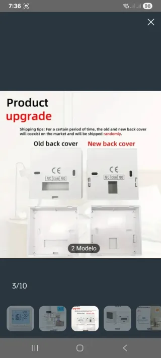 Termostato Digital Programable