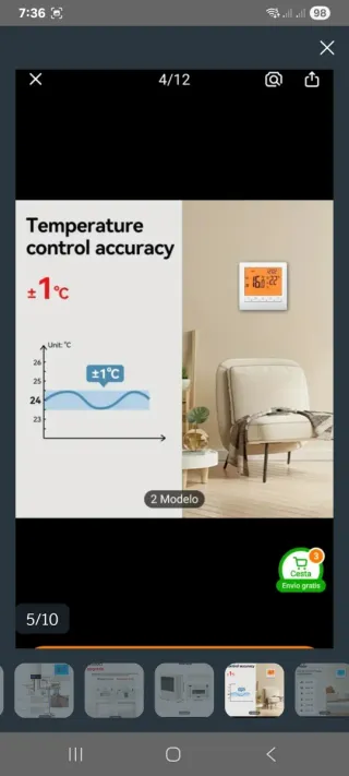 Termostato Digital Programable
