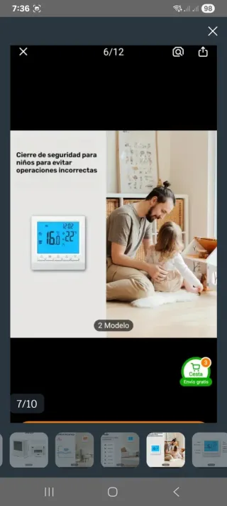 Termostato Digital Programable