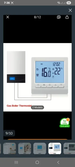 Termostato Digital Programable