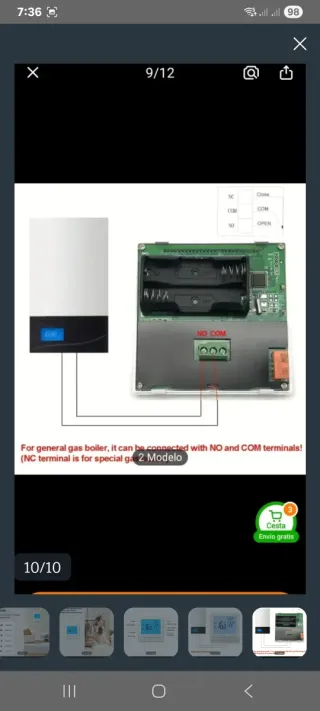 Termostato Digital Programable