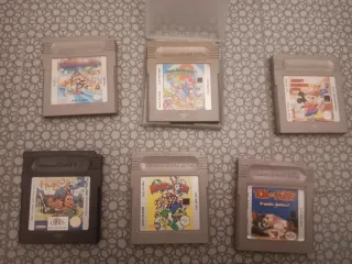 Lote 7 Videojuegos Game Boy