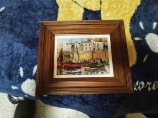 Conjunto de 3 cuadros pequeños