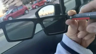 Gafas de sol Prada negras