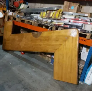 Barra de bar de madera