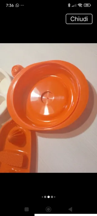 Set Pappa Chicco Vintage Arancione