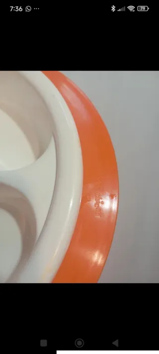 Set Pappa Chicco Vintage Arancione