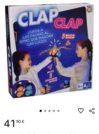 Juego CLAP CLAP 5 niveles de dificultad