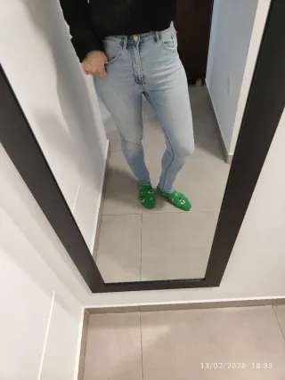 Pantalones vaqueros azules