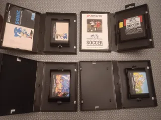 Lote 4 Videojuegos Sega Mega Drive