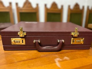 Maletín Vintage Coca-Cola Ejecutivo Marrón