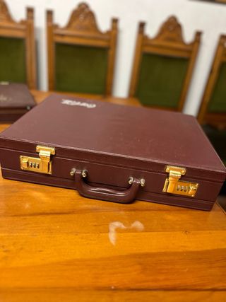 Maletín Vintage Coca-Cola Ejecutivo Marrón