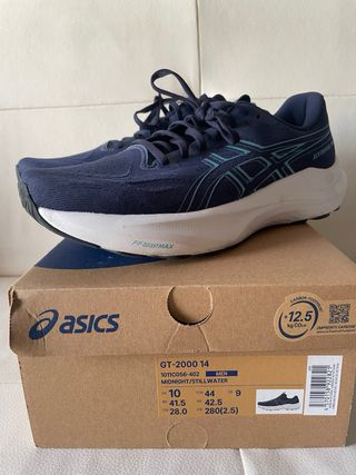 Asics GT-2000 14 Talla 44 EU Azul Marino/Turquesa