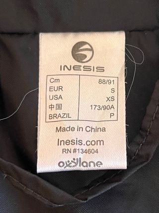 Chaqueta chubasquero Inesis