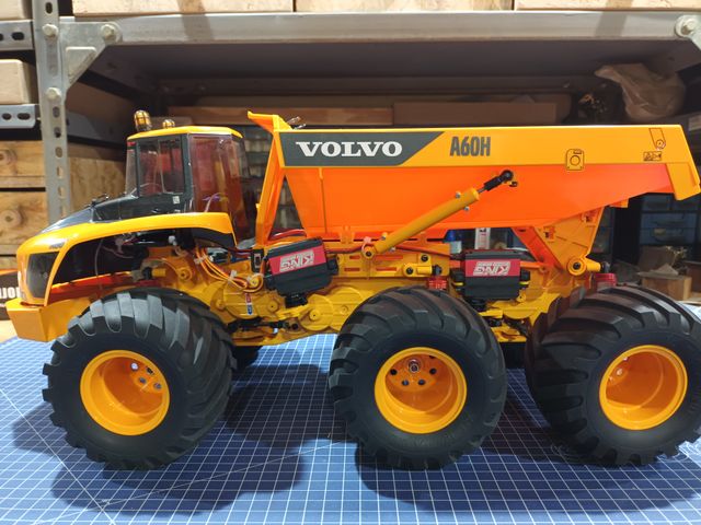 Tamiya 58676 Volvo A60H Hauler 6x6 RC Kit