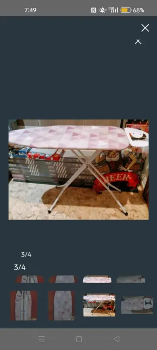 Tabla de planchar grande