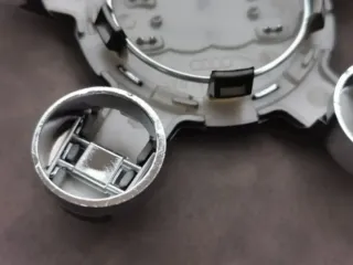 Tapacubos Audi 5 Radios Negro Brillante