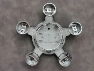 Tapacubos Audi 5 Radios Negro Brillante