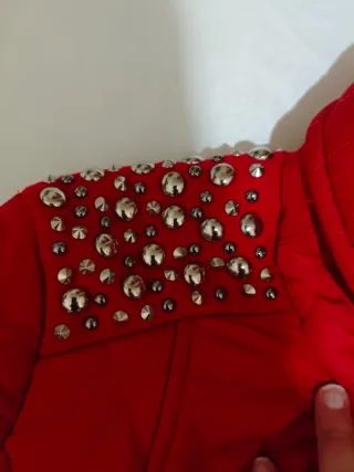 Chaqueta Denny Rose Roja Mujer