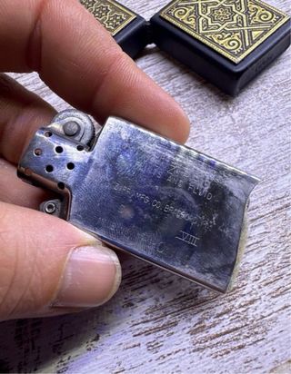 Accendino Zippo 1991 Damaschinato
