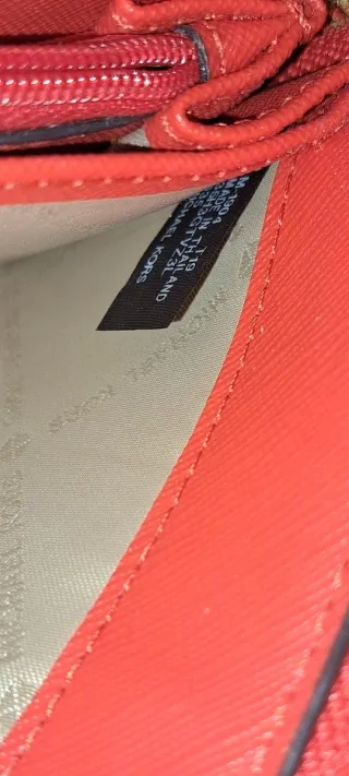 Cartera Michael Kors Roja