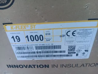 Rollo Aislante Kaiflex 19mm Kflex x metros