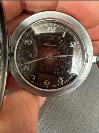 Reloj de bolsillo Molnija URSS