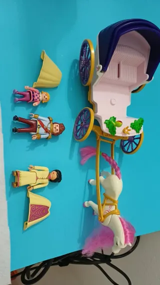 Playmobil Carruaje Princesa con Caballo y Figuras
