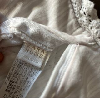 Colcha Zara Home Cama 90 con cojín.