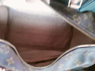 Bolso Piel Marrón y Rosa