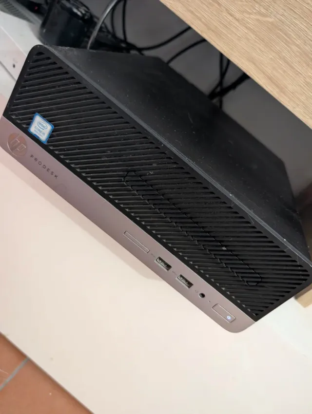 Ordenador HP Prodesk Negro/Gris