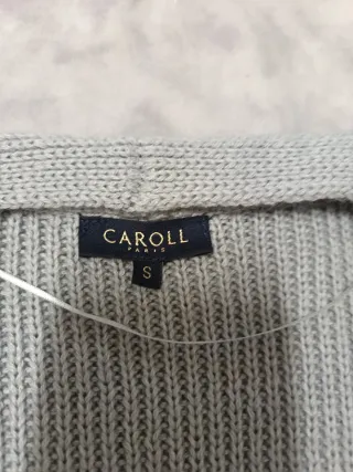 Cardigan donna CAROLL verde taglia S