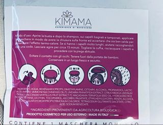 Kimama Maschera Purificante Capelli Grassi
