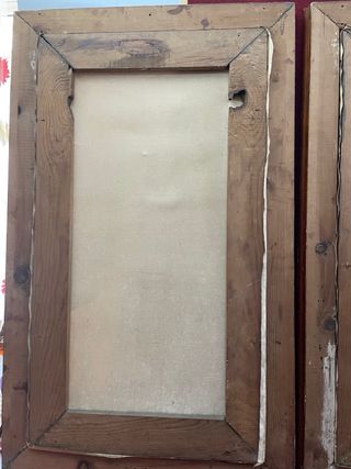 PRECIOSA PAREJA DE CUADROS ART NOUVEAU