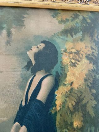 PRECIOSA PAREJA DE CUADROS ART NOUVEAU