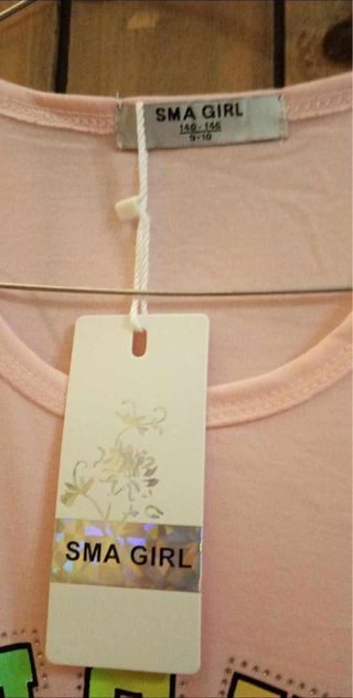 Vestitino rosa 9 anni Lucky Girls Team