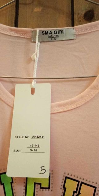 Vestitino rosa 9 anni Lucky Girls Team