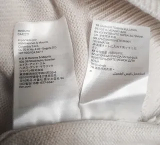 Jersey H&M Pollo Lentejuelas Talla M/L