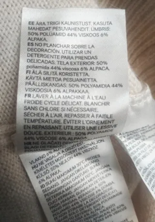 Jersey H&M Pollo Lentejuelas Talla M/L