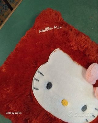 Cuscino Hello Kitty rosso