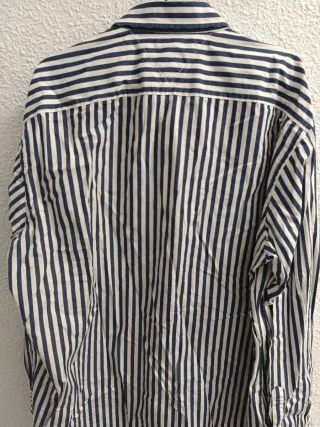 Camisa Tommy Hilfiger Rayas Azul Blanco Talla XXL