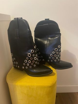 Botines negros talla 36 nuevos