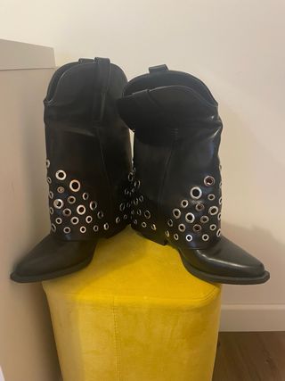 Botines negros talla 36 nuevos