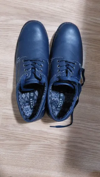 Zapatos de vestir hombre azul