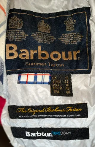 Chaqueta acolchada hombre Barbour original