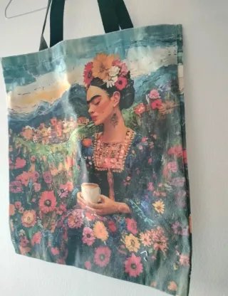 Bolso Tote Frida Kahlo Multicolor