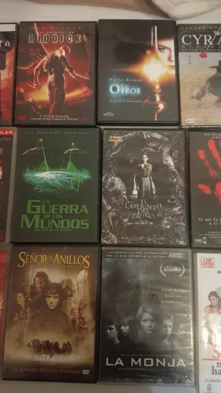 DVDs de Películas Variadas - 2€. 5 fotos