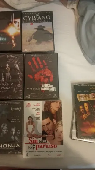 DVDs de Películas Variadas - 2€. 5 fotos